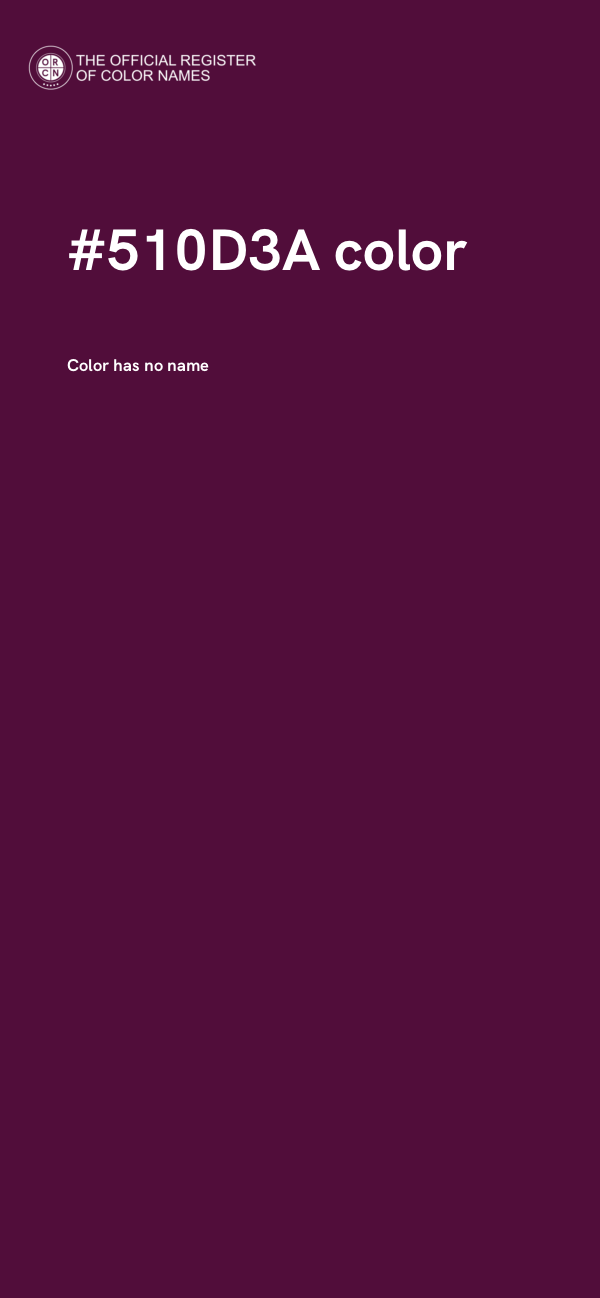 #510D3A color image