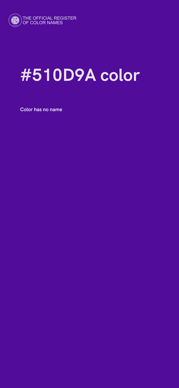 #510D9A color image