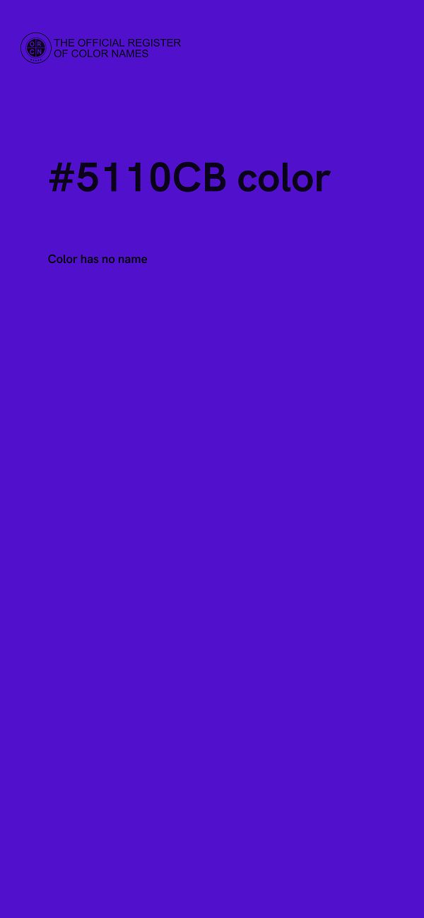 #5110CB color image