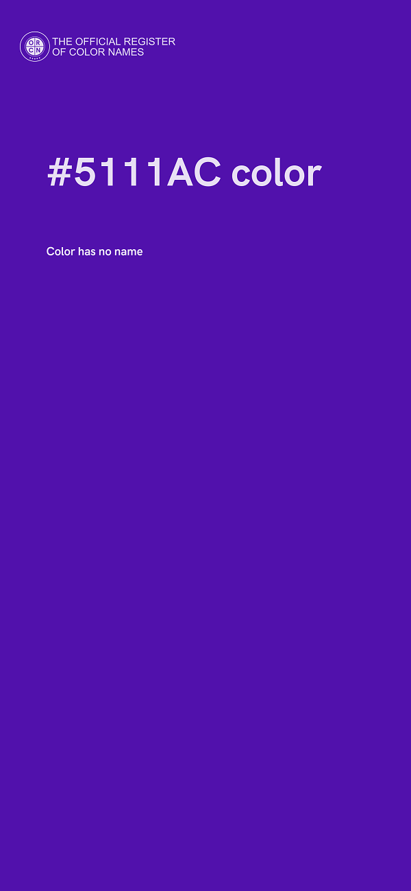 #5111AC color image