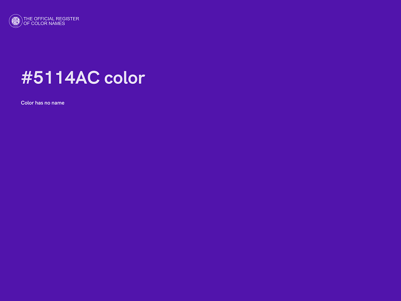 #5114AC color image