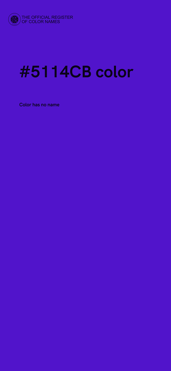 #5114CB color image