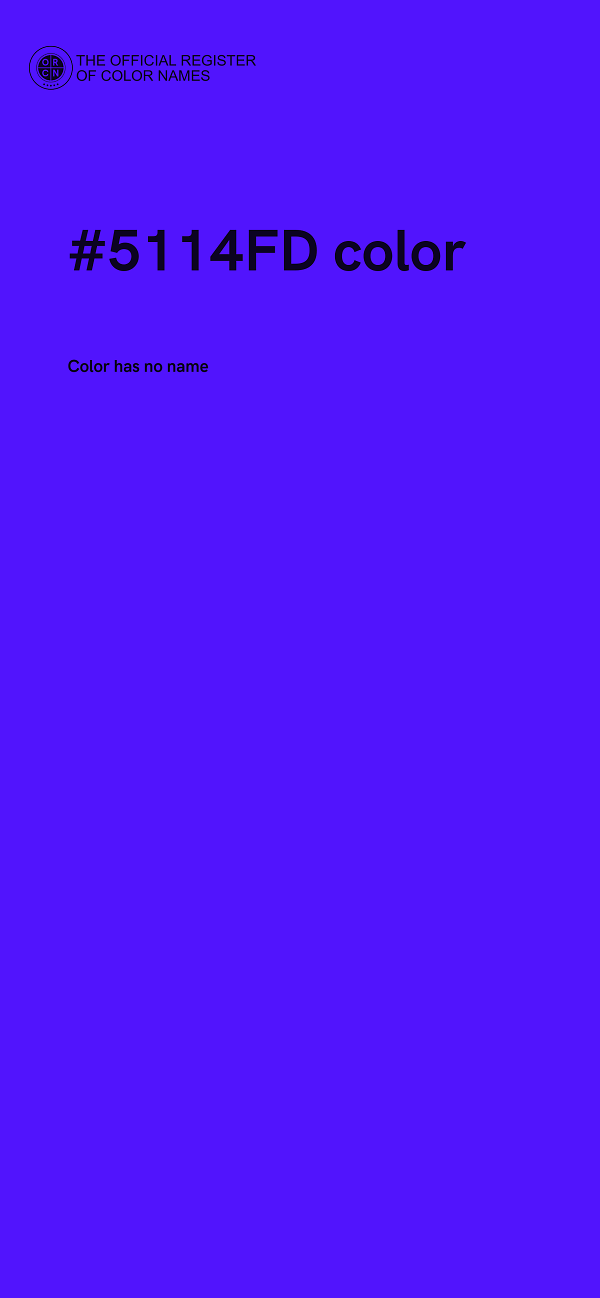 #5114FD color image