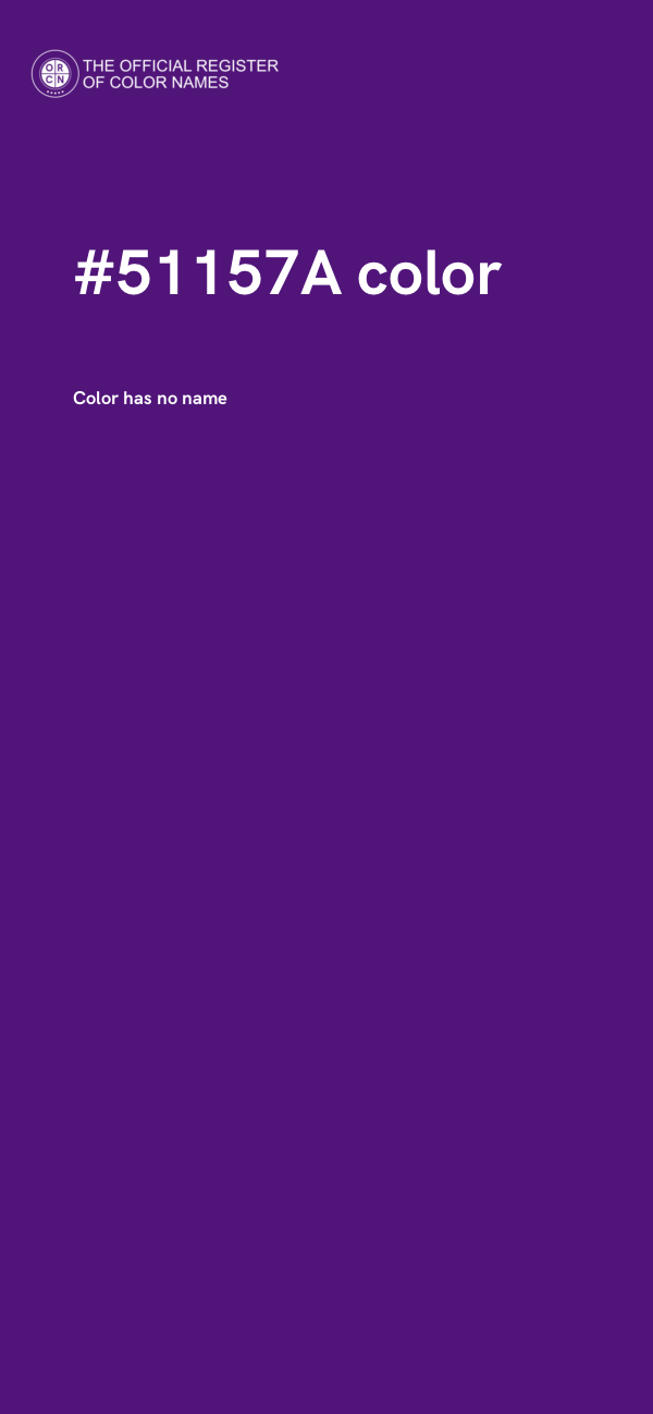 #51157A color image