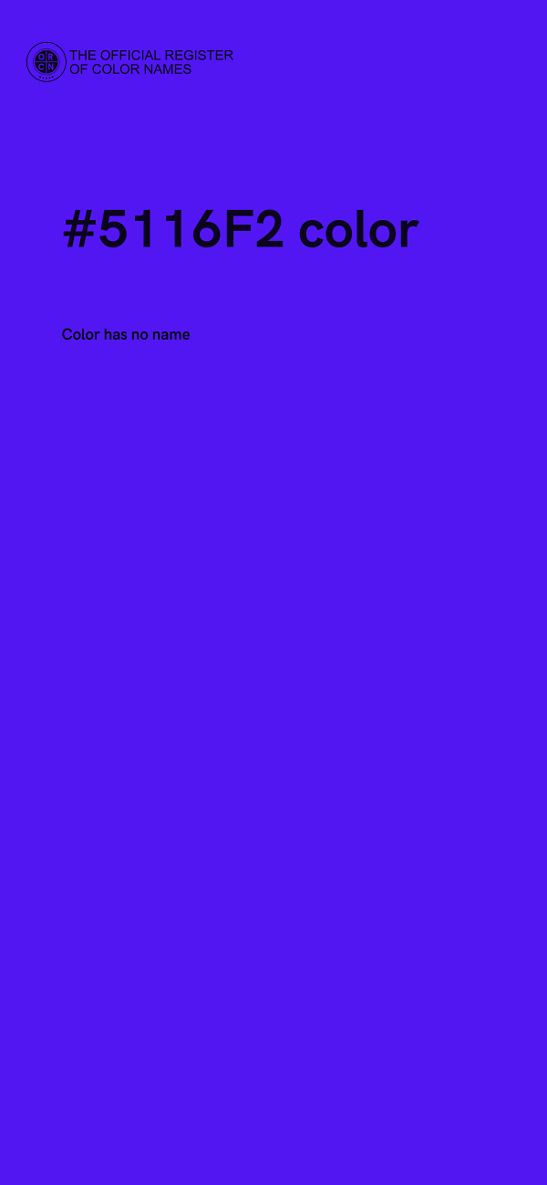 #5116F2 color image