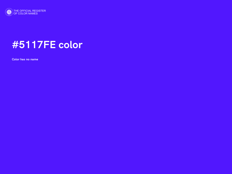#5117FE color image