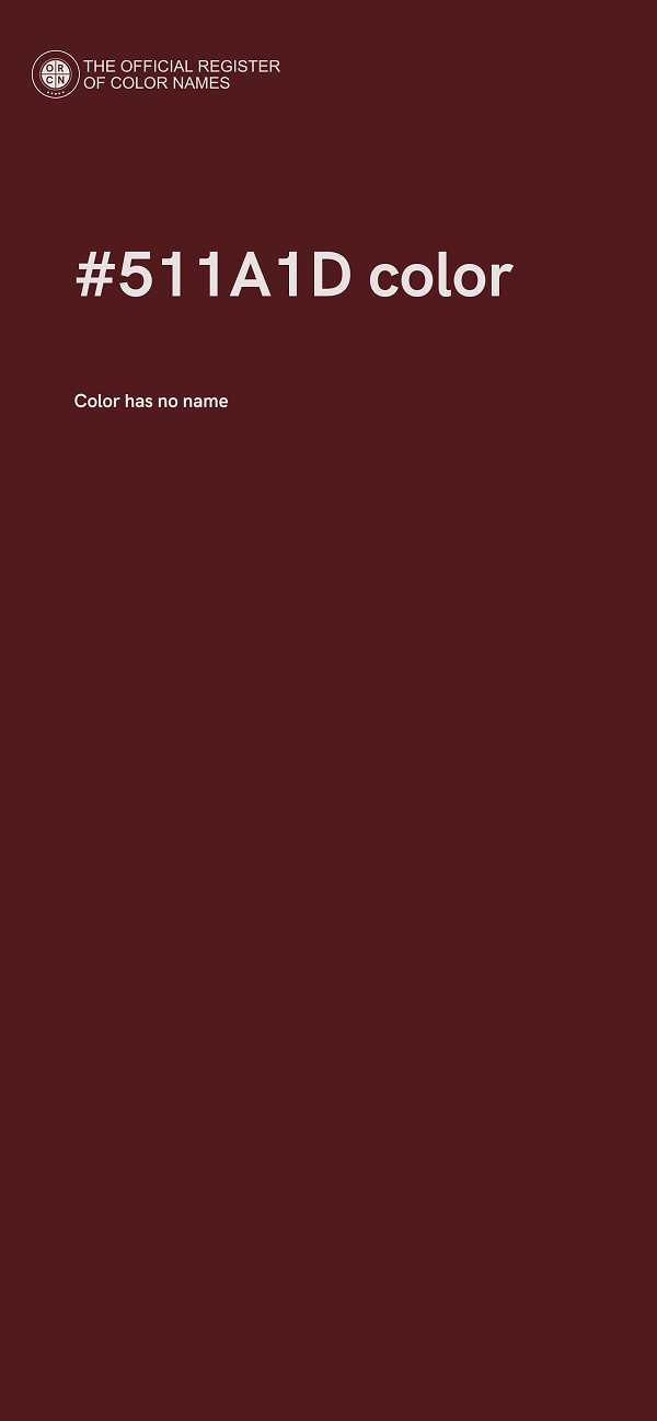 #511A1D color image
