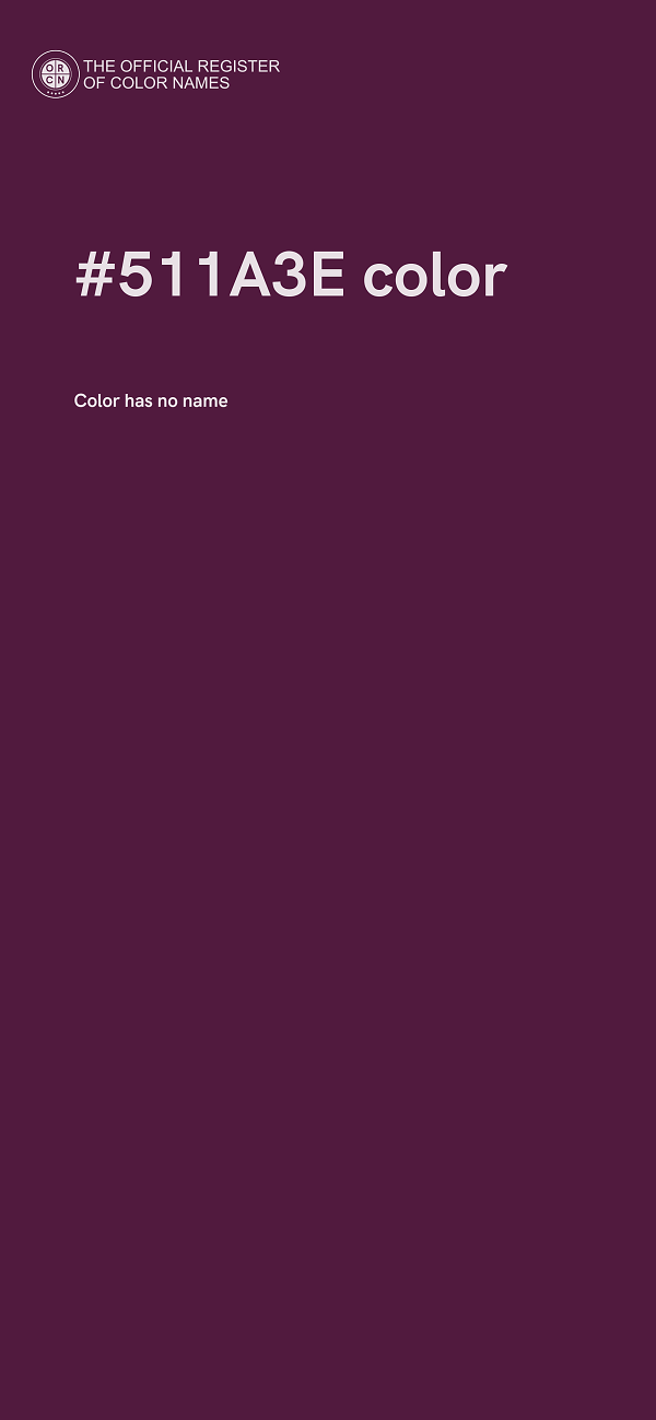 #511A3E color image