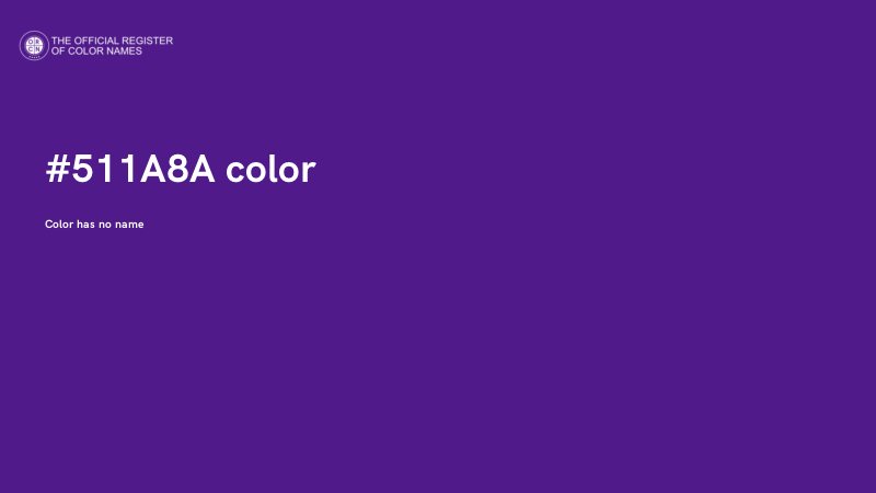 #511A8A color image