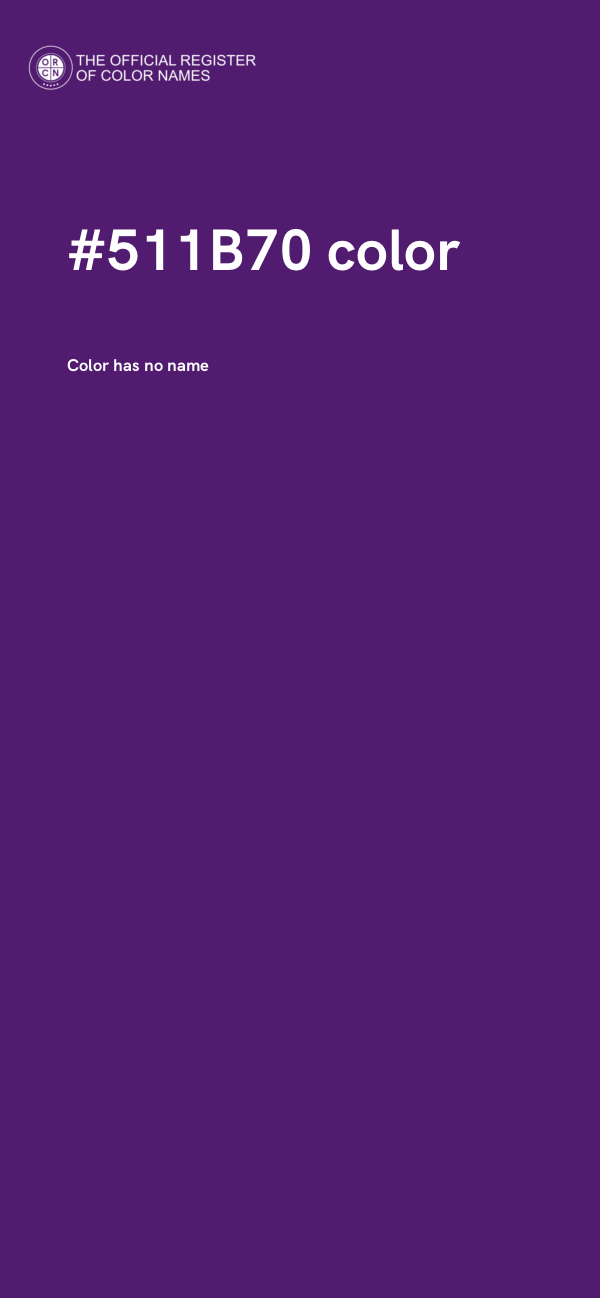 #511B70 color image