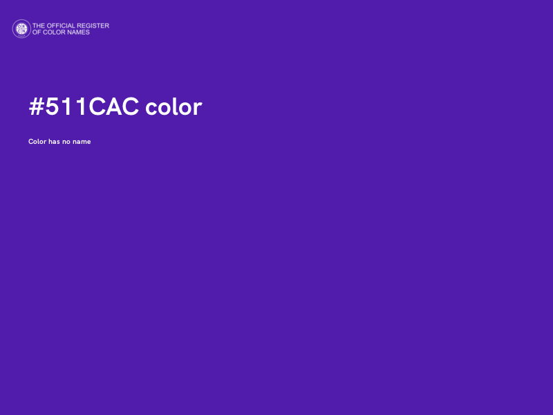 #511CAC color image