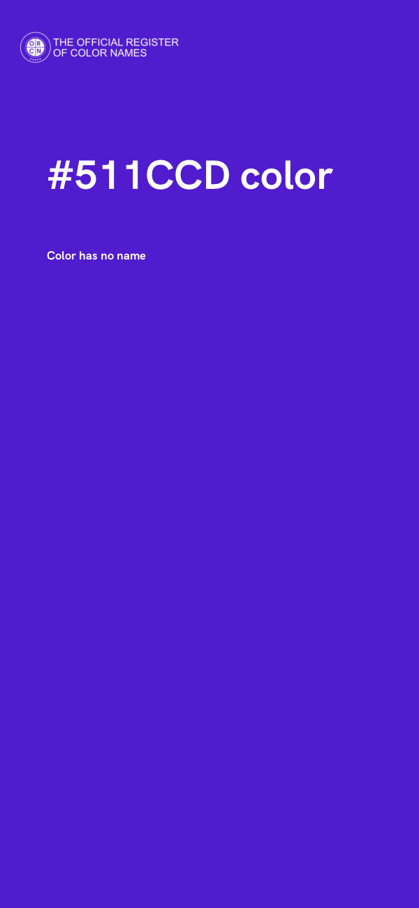 #511CCD color image
