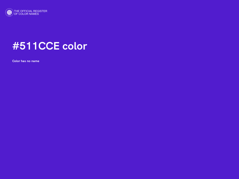 #511CCE color image