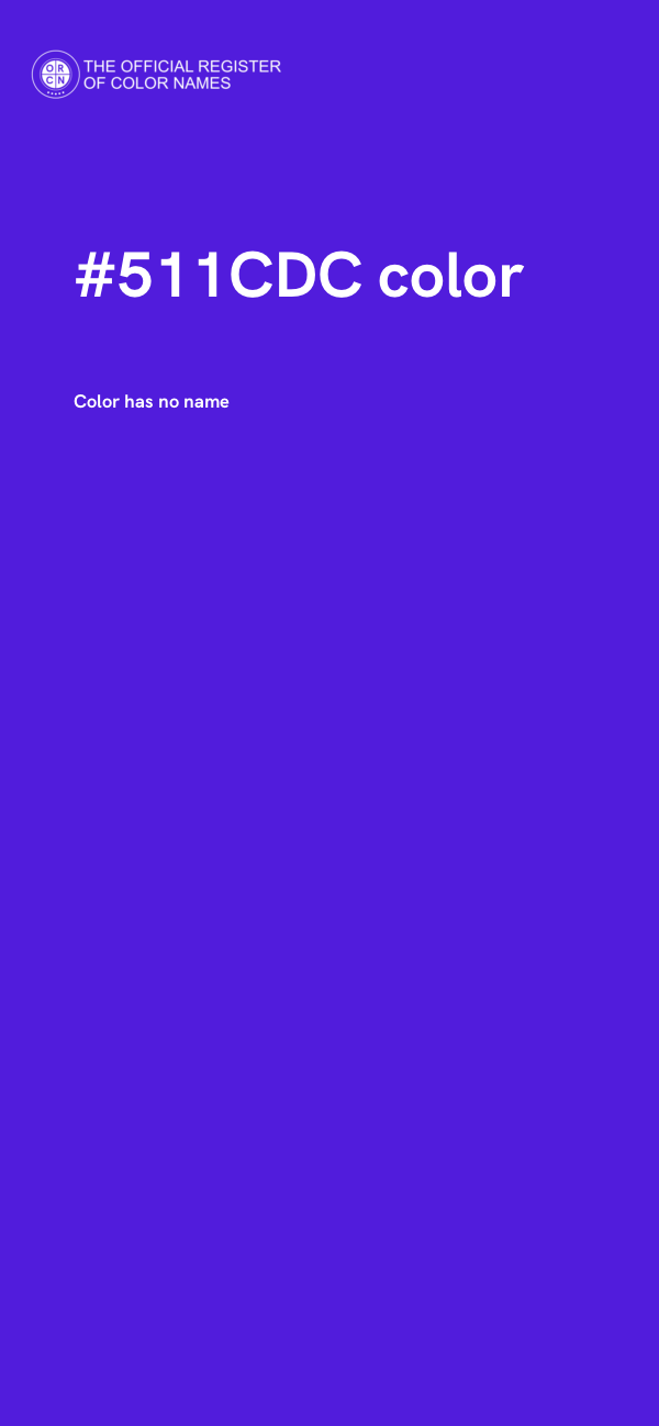 #511CDC color image