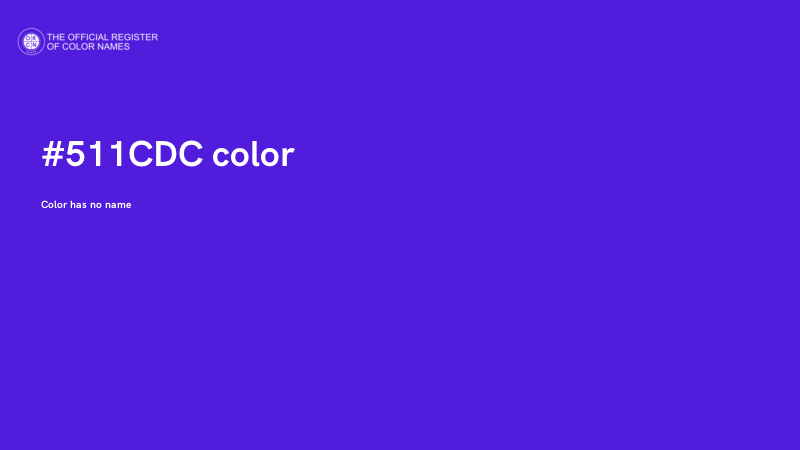 #511CDC color image