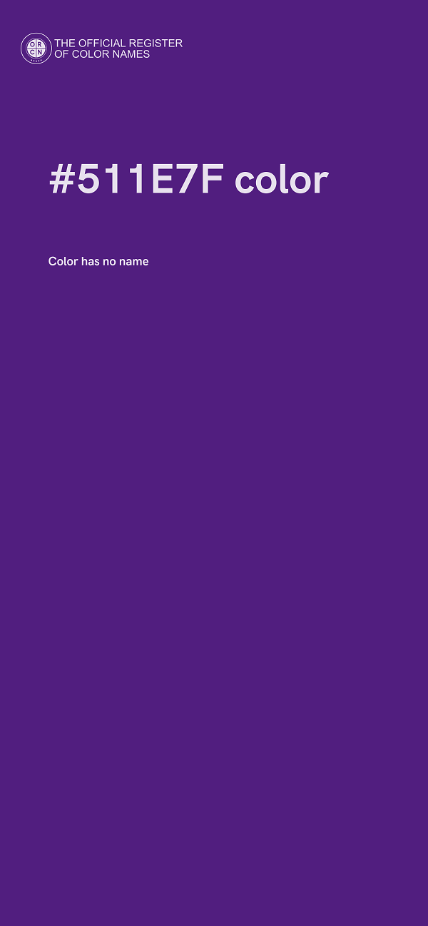 #511E7F color image