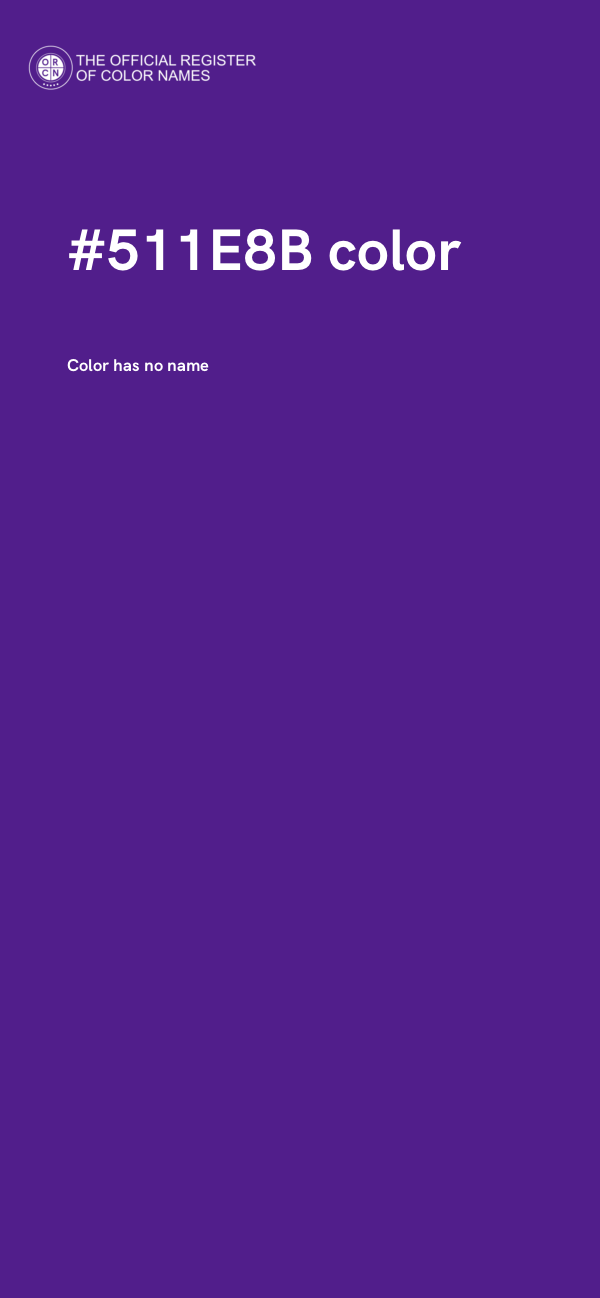 #511E8B color image