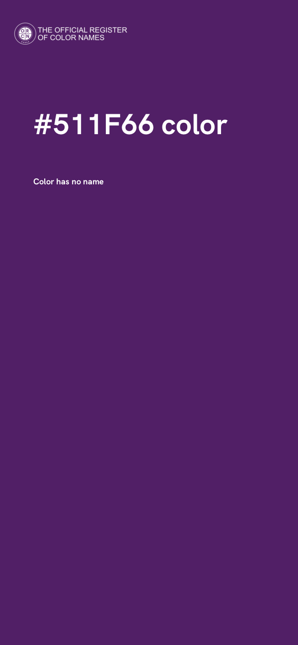 #511F66 color image