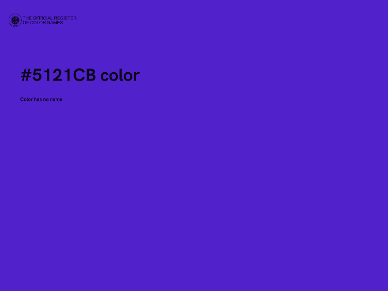 #5121CB color image