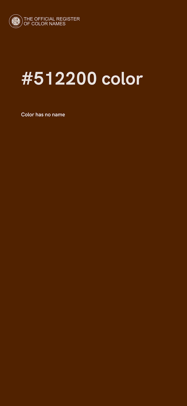 #512200 color image