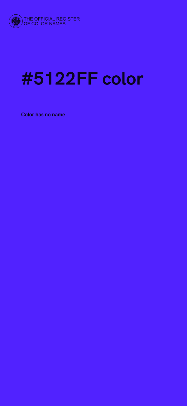 #5122FF color image