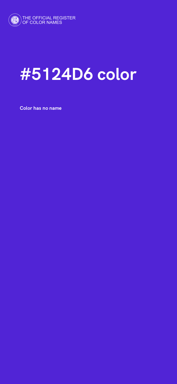 #5124D6 color image