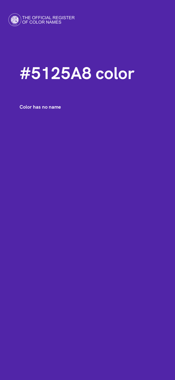 #5125A8 color image