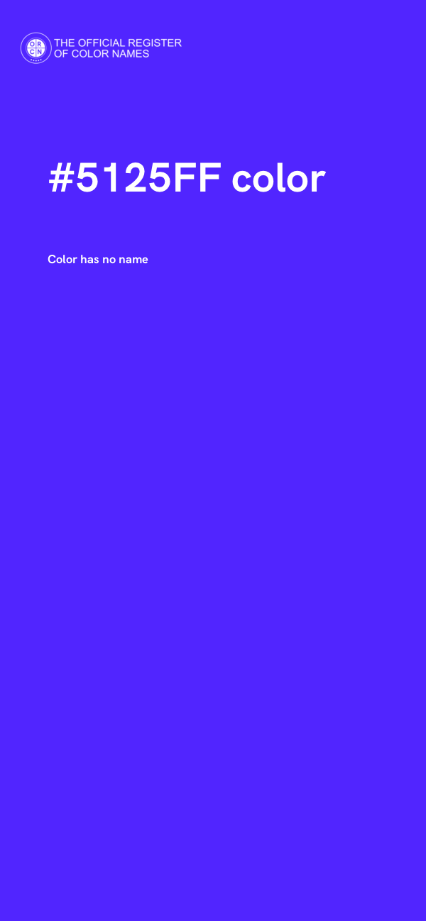 #5125FF color image