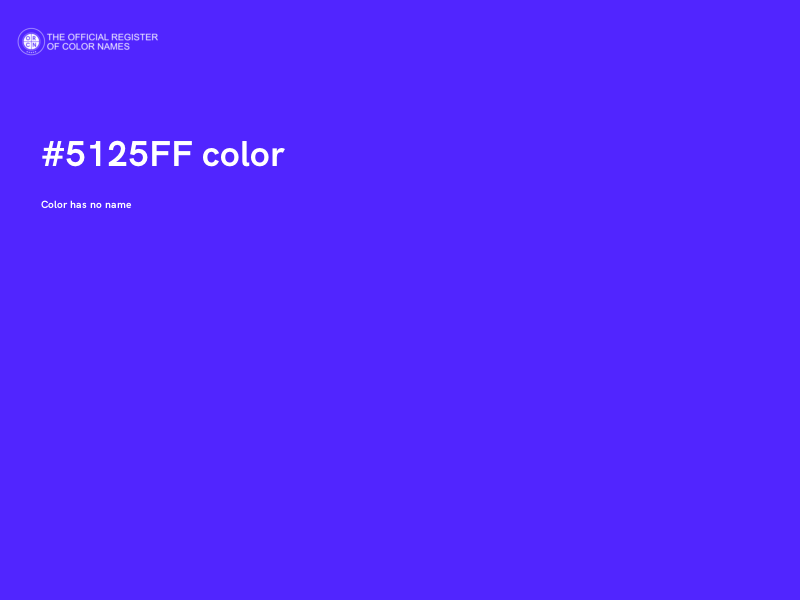 #5125FF color image