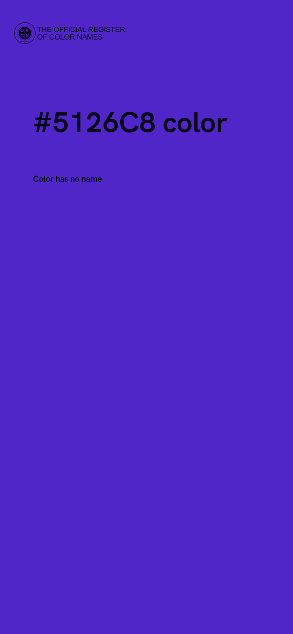 #5126C8 color image