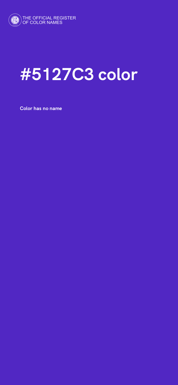 #5127C3 color image