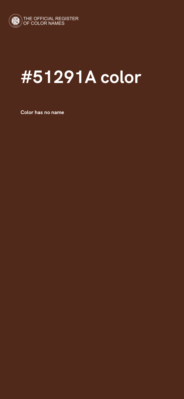 #51291A color image