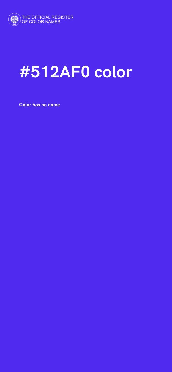 #512AF0 color image
