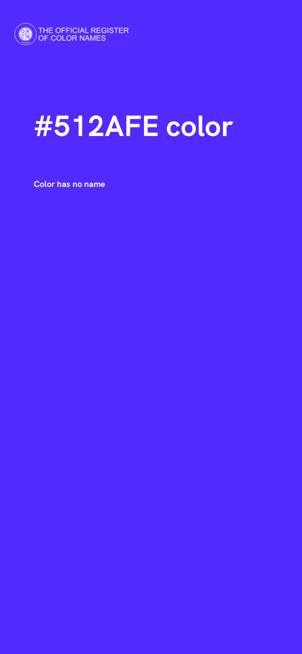 #512AFE color image
