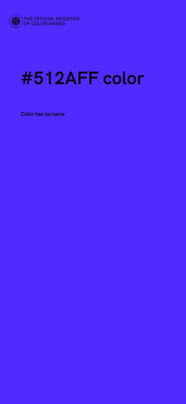 #512AFF color image