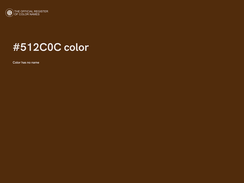 #512C0C color image