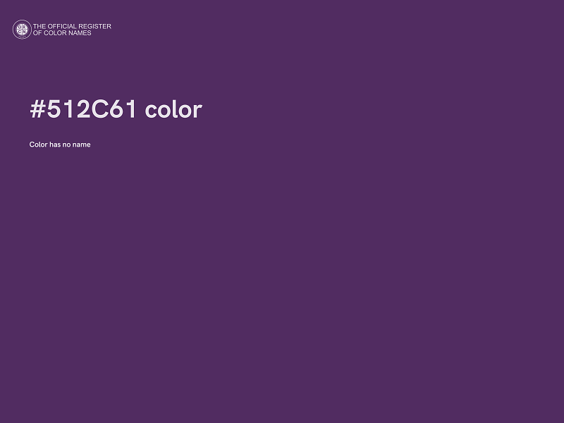 #512C61 color image