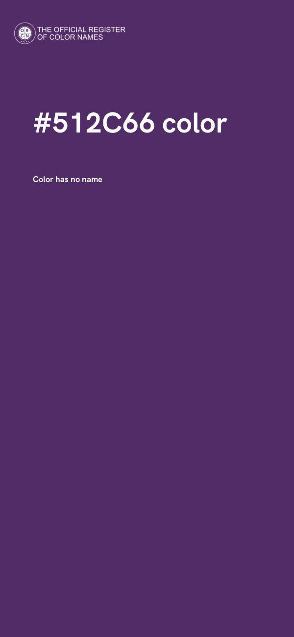 #512C66 color image