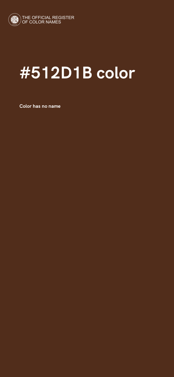 #512D1B color image
