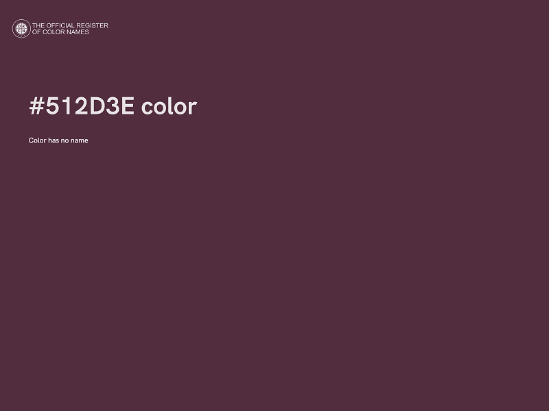 #512D3E color image