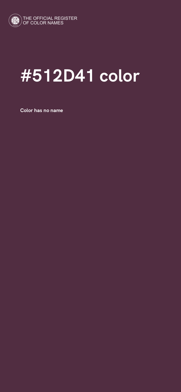 #512D41 color image