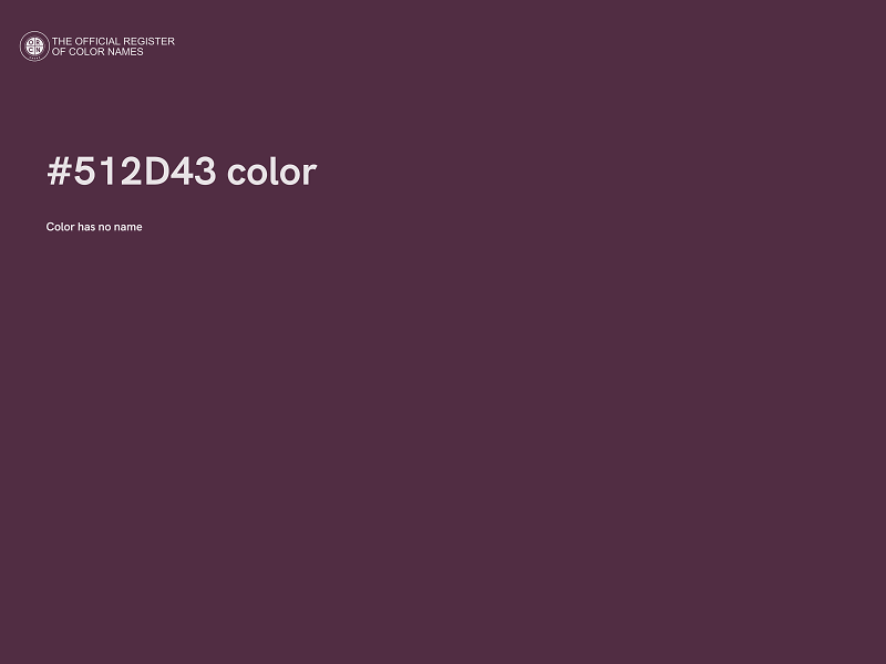 #512D43 color image