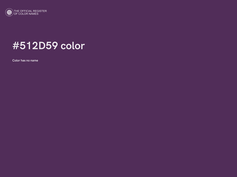 #512D59 color image