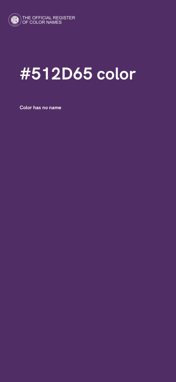 #512D65 color image