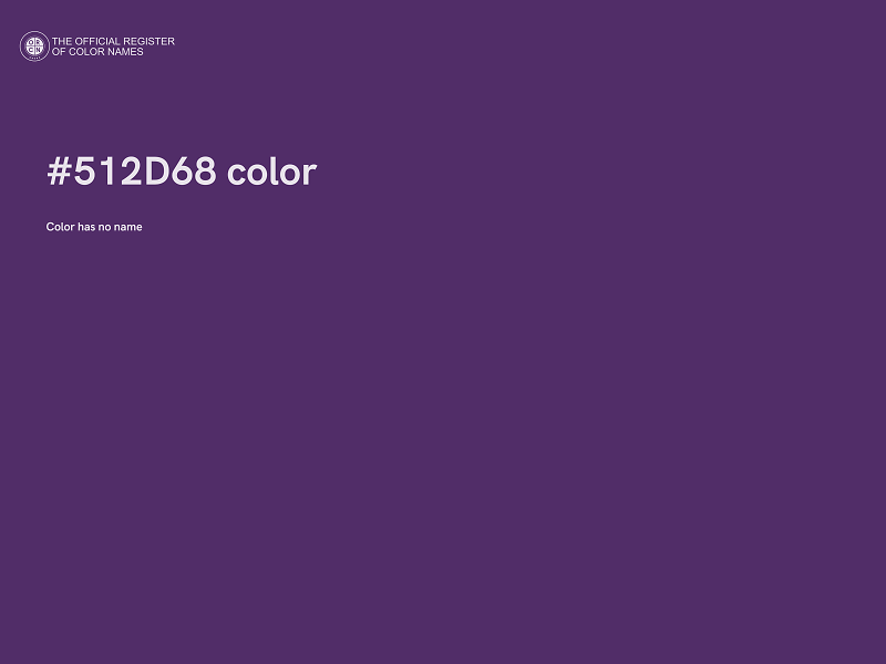 #512D68 color image