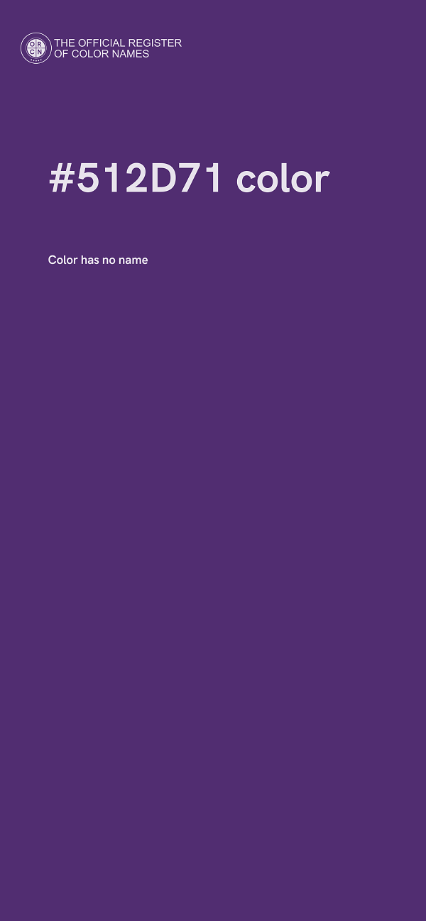 #512D71 color image