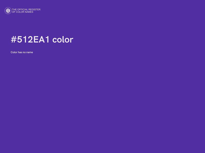 #512EA1 color image