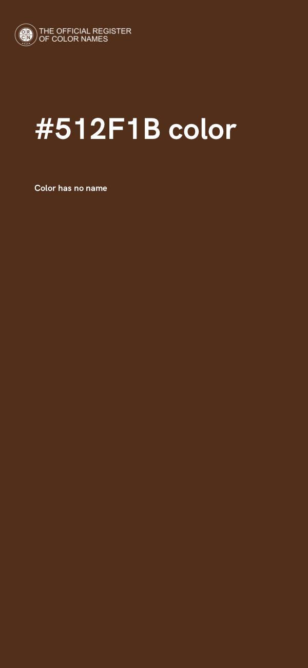 #512F1B color image