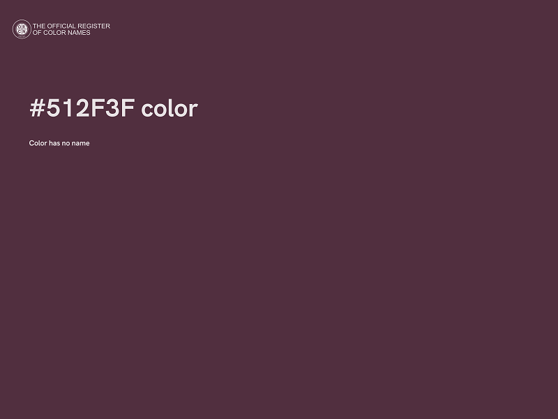 #512F3F color image