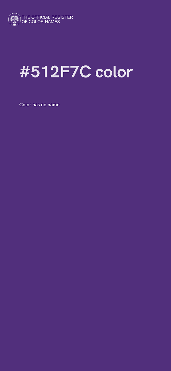#512F7C color image
